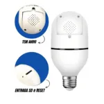 Câmera Ip Lâmpada Smart Wi-Fi Full Hd Visão Noturna Yoosee - Interna photo review