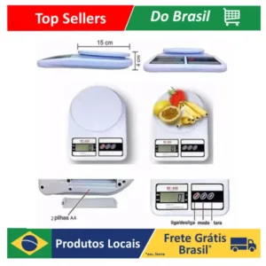 Balança Digital De Alta Precisão Suporta até 10kg