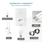 Interruptor Tomada Inteligente Wifi 10A Brasil Light photo review