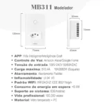 Interruptor Tomada Inteligente Wifi 10A Brasil Light photo review